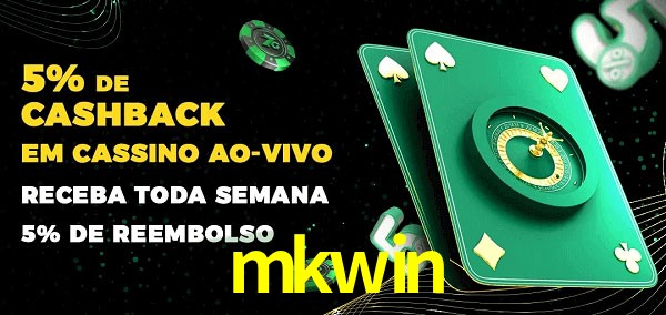 Promoções do cassino ao Vivo mkwin